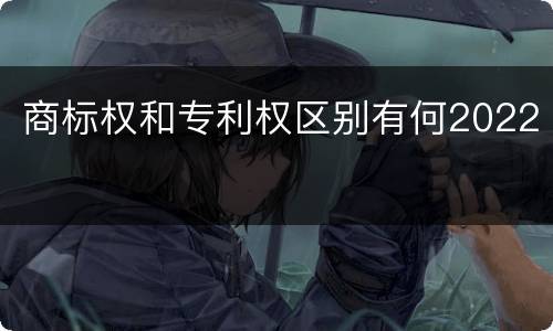 商标权和专利权区别有何2022