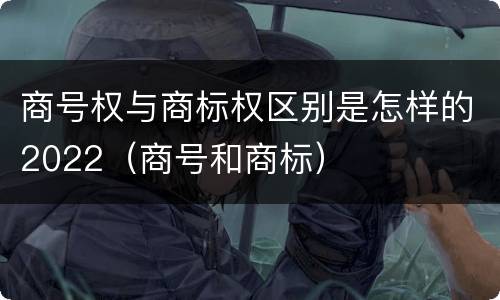 商号权与商标权区别是怎样的2022(商号和商标)