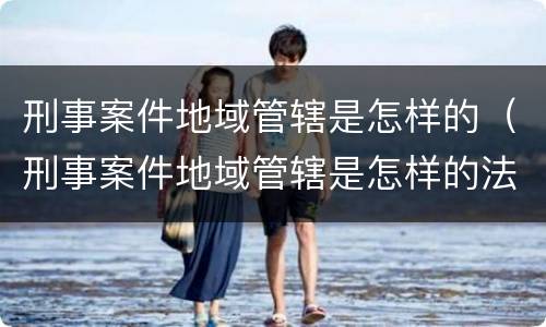 刑事案件地域管辖是怎样的（刑事案件地域管辖是怎样的法律规定）