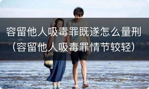 容留他人吸毒罪既遂怎么量刑（容留他人吸毒罪情节较轻）