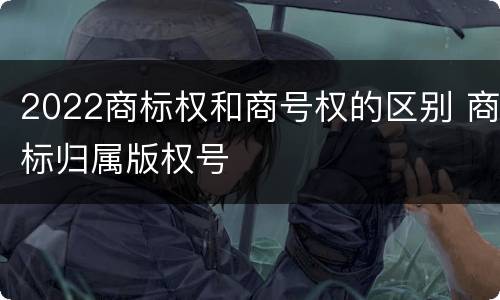 2022商标权和商号权的区别 商标归属版权号