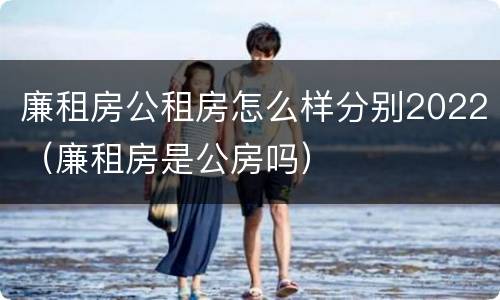 廉租房公租房怎么样分别2022（廉租房是公房吗）