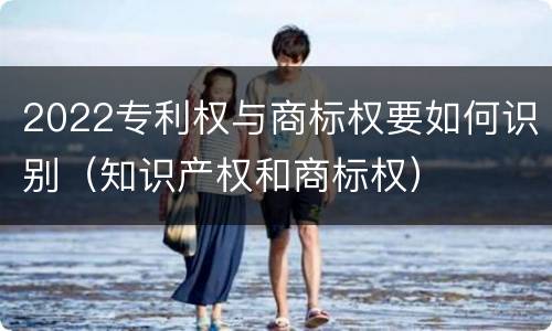 2022专利权与商标权要如何识别（知识产权和商标权）