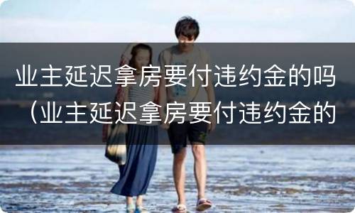 业主延迟拿房要付违约金的吗（业主延迟拿房要付违约金的吗怎么办）