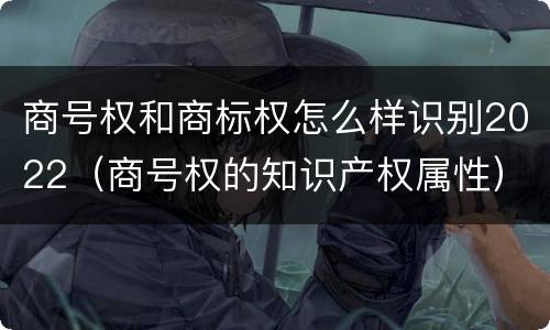 商号权和商标权怎么样识别2022（商号权的知识产权属性）