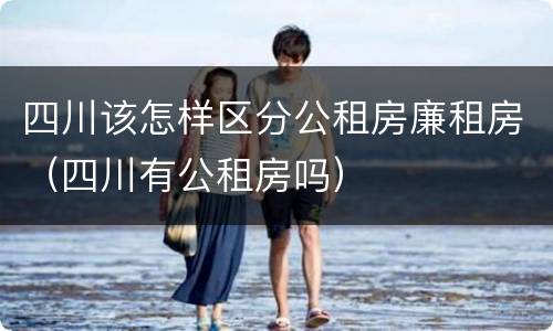 四川该怎样区分公租房廉租房（四川有公租房吗）