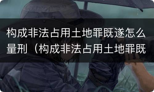 构成非法占用土地罪既遂怎么量刑（构成非法占用土地罪既遂怎么量刑的）