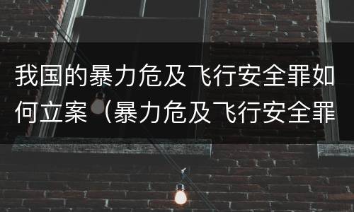我国的暴力危及飞行安全罪如何立案（暴力危及飞行安全罪是危险犯吗）
