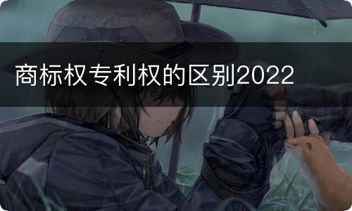 商标权专利权的区别2022