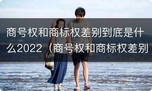 商号权和商标权差别到底是什么2022（商号权和商标权差别到底是什么2022年的）
