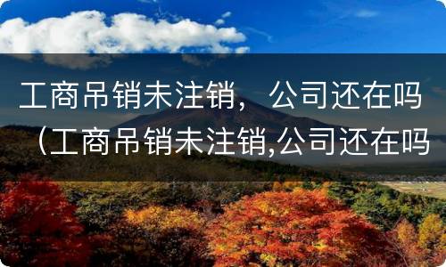 工商吊销未注销，公司还在吗（工商吊销未注销,公司还在吗）