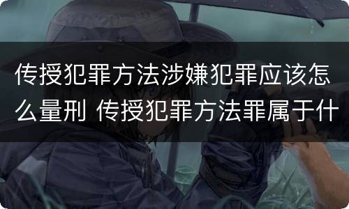 传授犯罪方法涉嫌犯罪应该怎么量刑 传授犯罪方法罪属于什么罪
