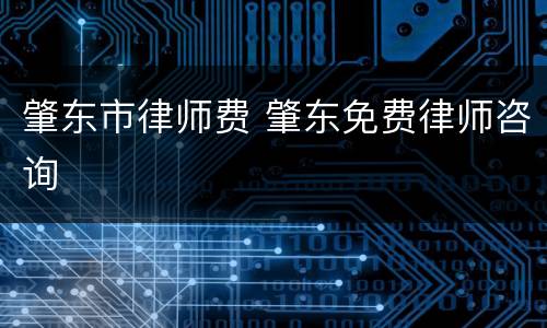 肇东市律师费 肇东免费律师咨询