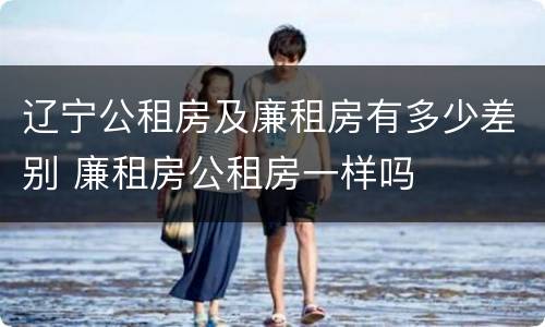 辽宁公租房及廉租房有多少差别 廉租房公租房一样吗