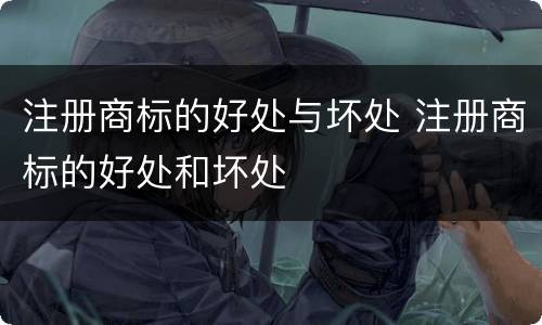 注册商标的好处与坏处 注册商标的好处和坏处