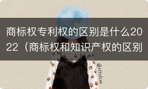商标权专利权的区别是什么2022（商标权和知识产权的区别）