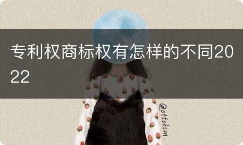 专利权商标权有怎样的不同2022