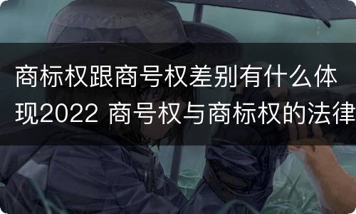 商标权跟商号权差别有什么体现2022 商号权与商标权的法律冲突与解决