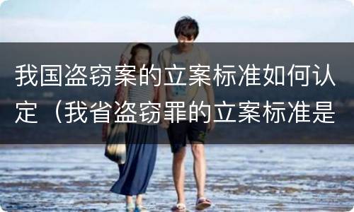 我国盗窃案的立案标准如何认定（我省盗窃罪的立案标准是）