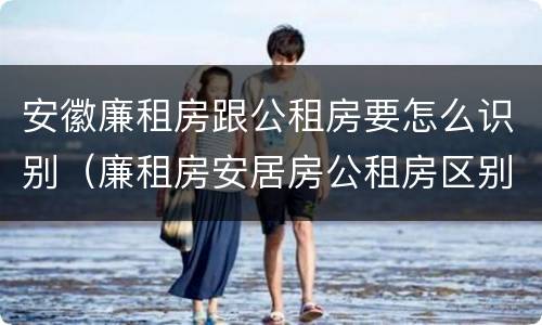 安徽廉租房跟公租房要怎么识别（廉租房安居房公租房区别）
