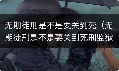 无期徒刑是不是要关到死（无期徒刑是不是要关到死刑监狱）