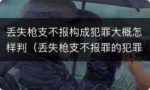 丢失枪支不报构成犯罪大概怎样判（丢失枪支不报罪的犯罪主体）