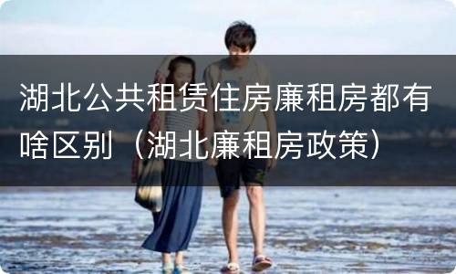 湖北公共租赁住房廉租房都有啥区别（湖北廉租房政策）