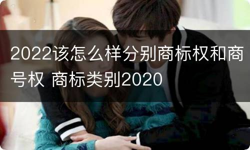 2022该怎么样分别商标权和商号权 商标类别2020