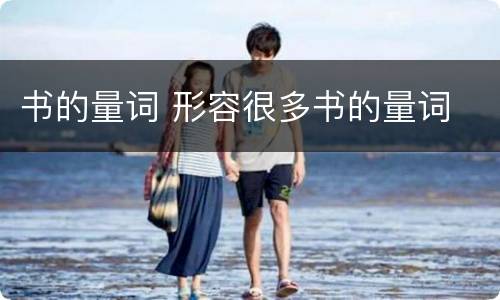 书的量词 形容很多书的量词