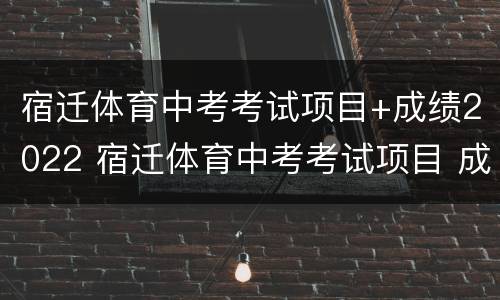 宿迁体育中考考试项目+成绩2022 宿迁体育中考考试项目 成绩2022年