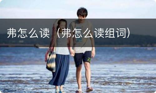 弗怎么读（弗怎么读组词）